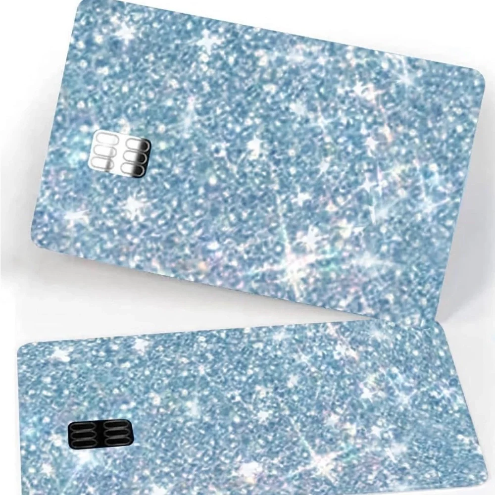 Credit card bling!  Black, charcoal, pink & silver! available!